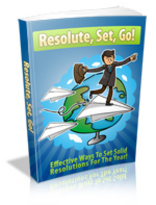Product picture Resolute, Set, Go with Master Resell Rights