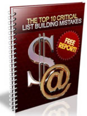 Product picture The Top 10 Critical List Building Mistakes with MRR