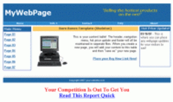 Product picture EZ PHP Templates with Master Resell Rights