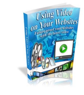 Product picture Using Video On Your Websites with Master Resell Rights