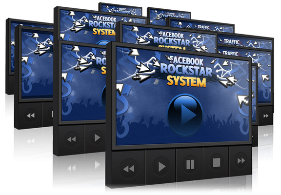 Product picture Facebook Rockstar System  Video with Resell Rights