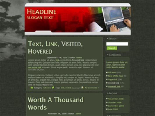 Product picture 3 Laptop Theme Blogs