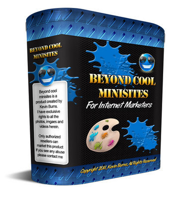 Product picture Beyond Cool Minisites With Master Resell Rights