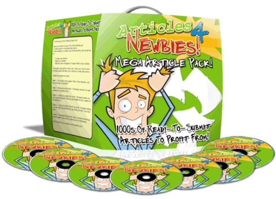 Product picture Articles 4 Newbies with Master Resell Rights