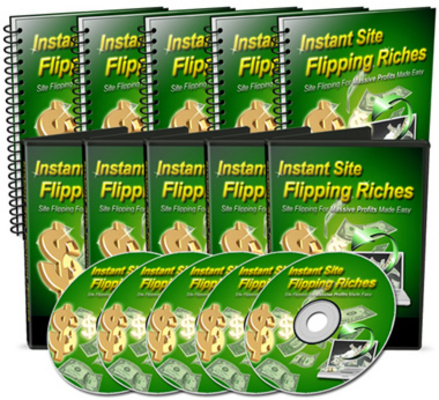 Product picture Instant Site Flipping Riches with MRR-VIDEO & AUDIO EBOOK