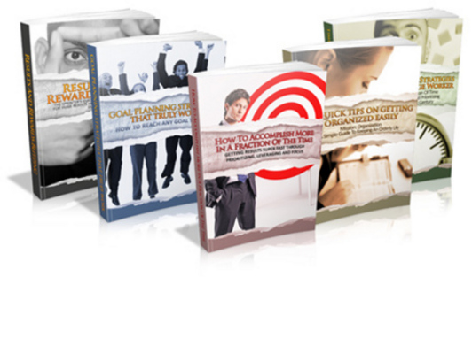 Product picture The Goal Setting & Getting Results Series with MRR
