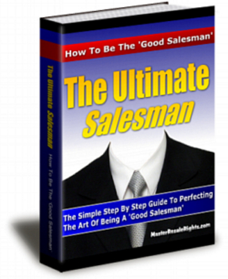 Product picture The Ultimate Salesman with Master Resell Rights