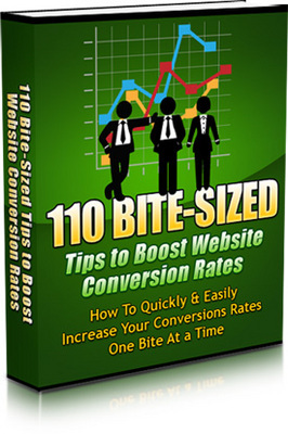 Product picture 110 Bite Sized Tips To Boost Website Conversion Rates