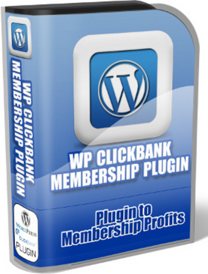 Product picture WP Clickbank Membership Plugin with MRR  