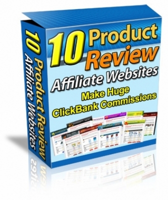Product picture 10 Products Review Affiliate Websites with MRR