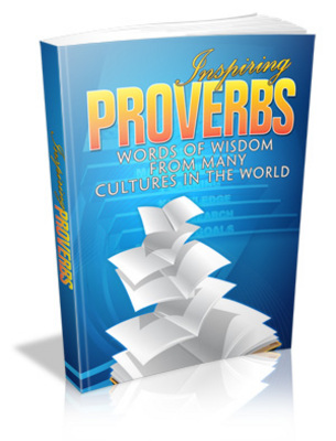 Product picture Inspiring Proverbs with Master Resell Rights