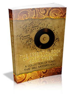 Product picture The Essential Book of Inspirational Song Titles with MRR