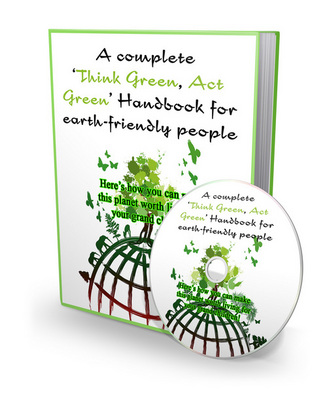 Product picture Think Green, Act Green with Master Resell Rights and BONUS