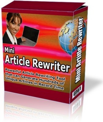Product picture Mini Article Rewriter with Master Resell Rights