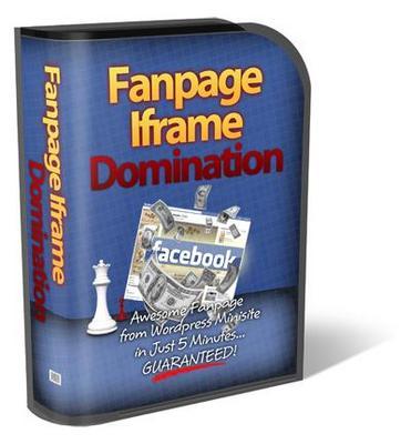 Product picture Fanpage Iframe Domination  Fanpage Theme with MRR