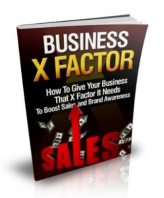 Product picture Business X Factor with Master Resell Rights