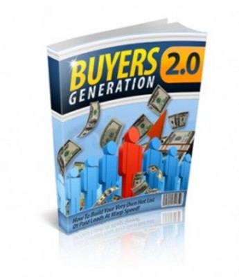 Product picture Buyers Generation 2.0 with Master Resell Rights