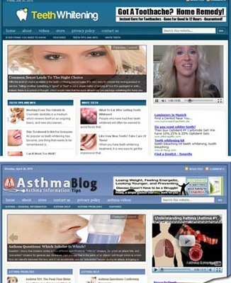 Product picture Teeth Whitening Blog Package with Resell Rights