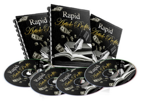 Product picture Rapid Article Profits  Ebook & Instruction Video Set