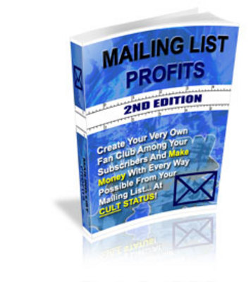 Product picture Mailing List Profits 2nd Edition with Master Resell Rights