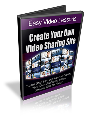 Product picture Create Your Own Video Sharing Site Instruction Videos