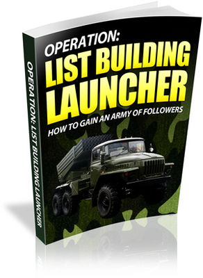 Product picture List Building Launcher with Master Resell Rights