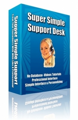 Product picture Super Simple Support Desk with RR & FREE BONUS