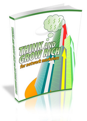 Product picture Think and Grow Rich for Network Marketers with MRR