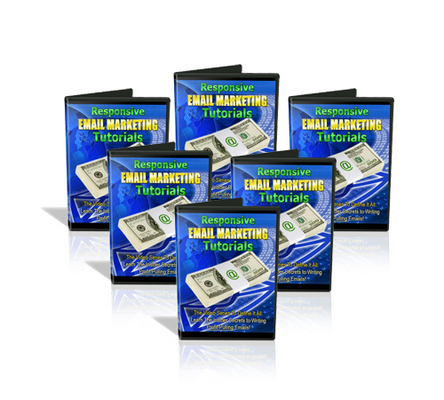 Product picture Responsive Email Marketing  Video Set with MRR