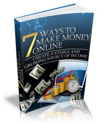 Product picture 7 Ways To Make Money Online  with Master Resell Rights