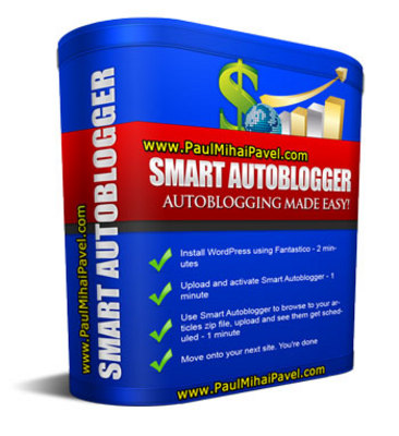 Product picture Smart Autoblogger with Master Resell Rights