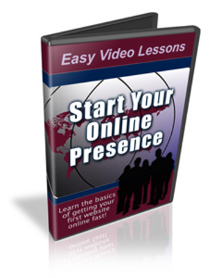 Product picture How to Start Your Online Presence Instruction Video