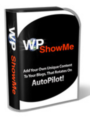 Product picture WP ShowMe WordPress Plugin with PLR