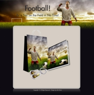 Product picture Football  Minisite and Content with RR