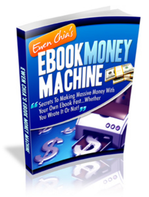 Product picture Ewen Chia Ebook Money Machine with MRR