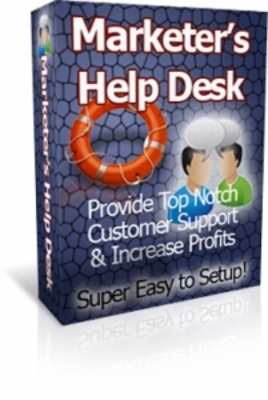 Product picture Marketers Helpdesk with PLR