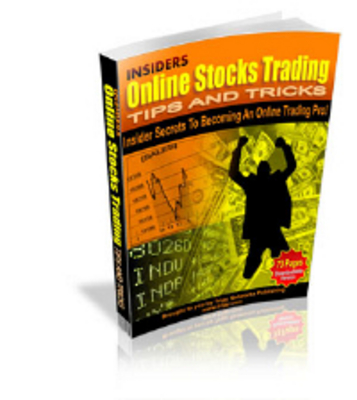 Product picture Insiders Online Stocks Trading Tips And Tricks with MRR