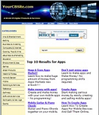 Product picture ClickBank Website  with PLR