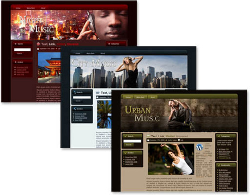 Product picture 3 Music Templates with MRR