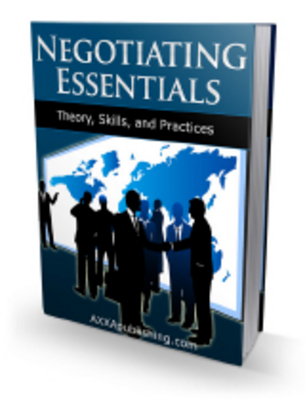 Product picture Negotiating Essentials with PLR