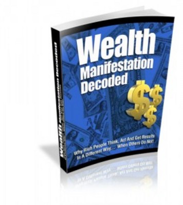 Product picture Wealth Manifestation Decoded with Private Label Rights