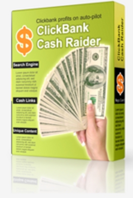 Product picture Clickbank Cash Raider Software with Master Resell Rights