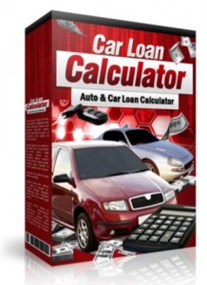 Product picture Car Loan Calculator with Master Resell Rights