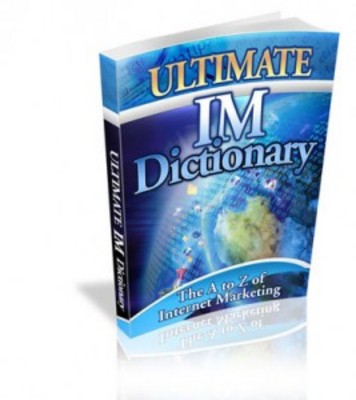Product picture The Ultimate IM Dictionary with Master Resell Rights