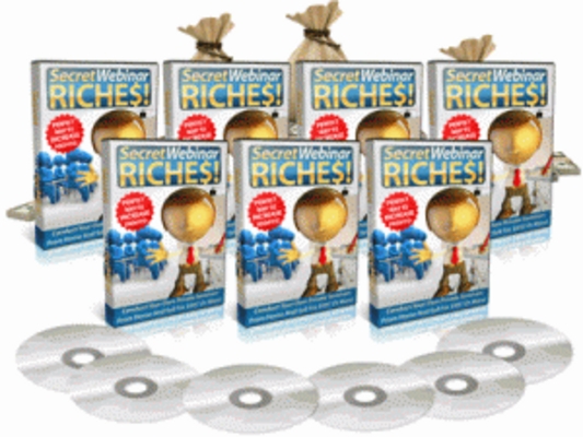 Product picture Secret Webinar Riches  Instruction Videos with MRR