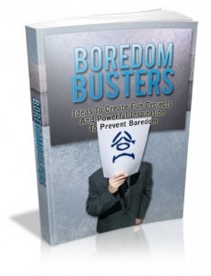 Product picture Boredom Busters with Master Resell Rights