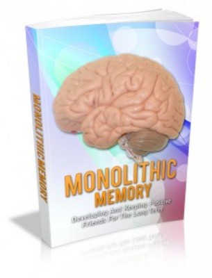 Product picture Monolithic Memory with Master Resell Rights