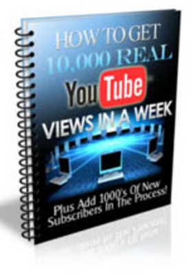 Product picture Get 10000 Views On YouTube with PLR