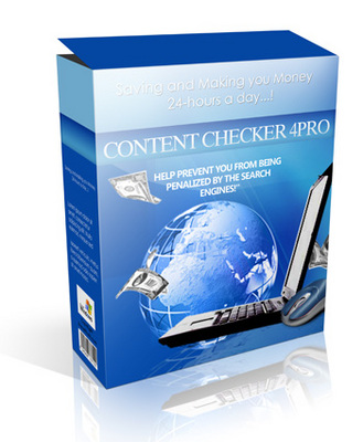 Product picture Content Checker 4 PRO with Master Resell Rights