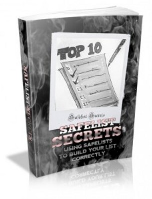 Product picture Safelist Secrets with Master Resell Rights